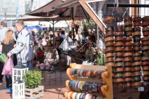 Schmuckstand beim Bauernmarkt & Weinfest auf dem Tibarg 2014