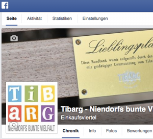Ausschnitt des Facebook-Titelbildes mit Tibarg-Logo der Tibarg Facebookseite