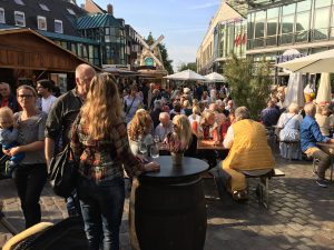 Schöne Atmosphäre beim Weinfest