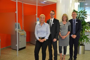 Das Sparda-Bank Team in Hamburg-Niendorf