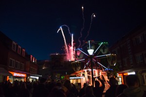 Prachtvolles Feuerwerk beim Tibargfest