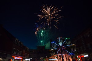 Prachtvolles Feuerwerk beim Tibargfest