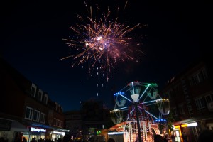 Prachtvolles Feuerwerk beim Tibargfest