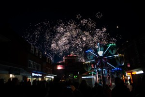 Prachtvolles Feuerwerk beim Tibargfest