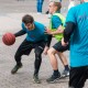 Das Foto zeigt die Spieler des Tibarg Streetball Cups beim Tibargfest