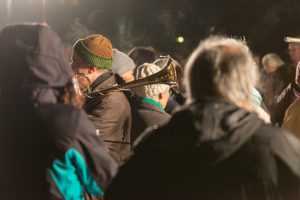 Posaunix beim Waldsingen