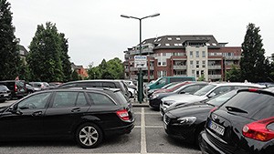 Foto des Tibarg Parkplatz Hamburg-Niendorf