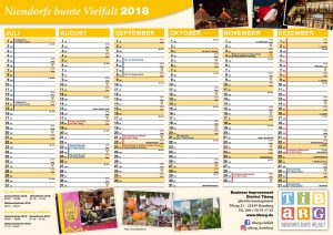 Tibarg Kalender 2018