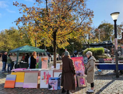 Aufruf zur Teilnahme am Kunstflohmarkt am 2.11.2025
