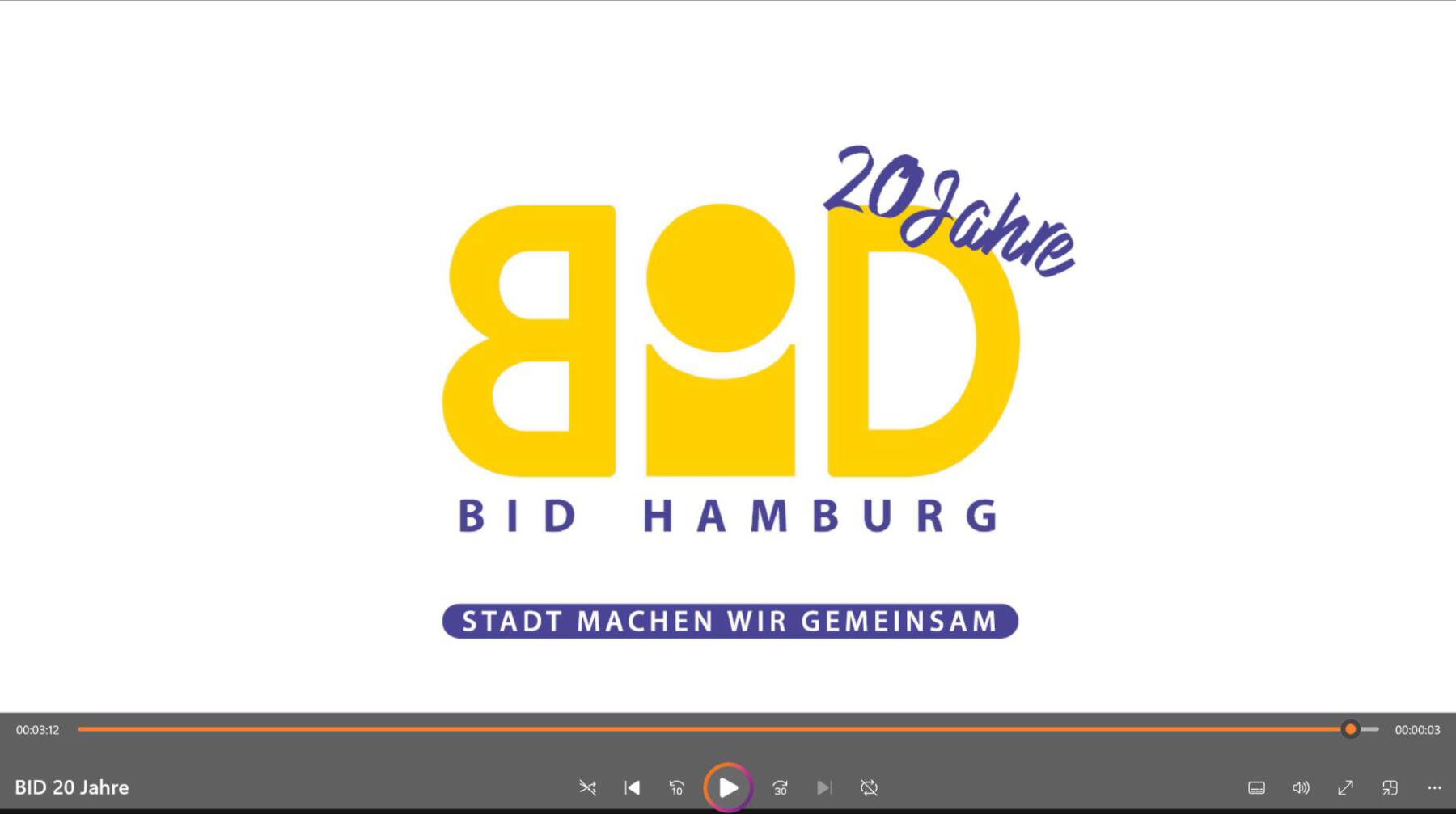 20 Jahre BID Hamburg Video
